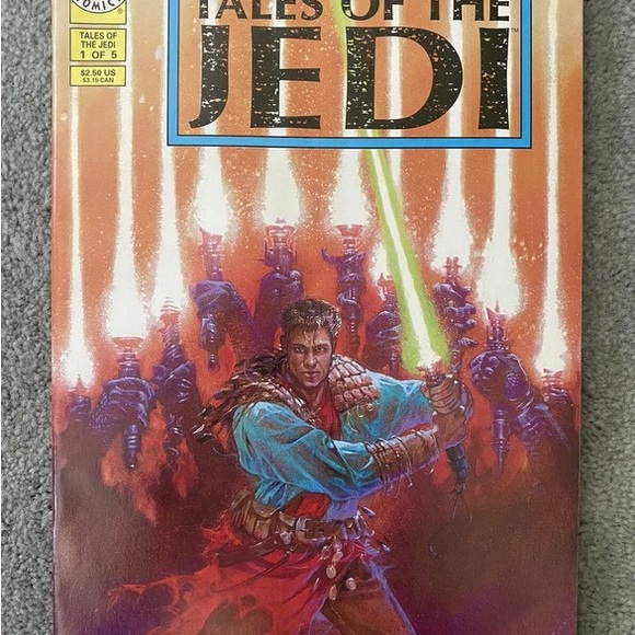 1993 Dark Horse Star Wars Tales of the Jedi #1-5 1st Apps Complete - Picture 2 of 7